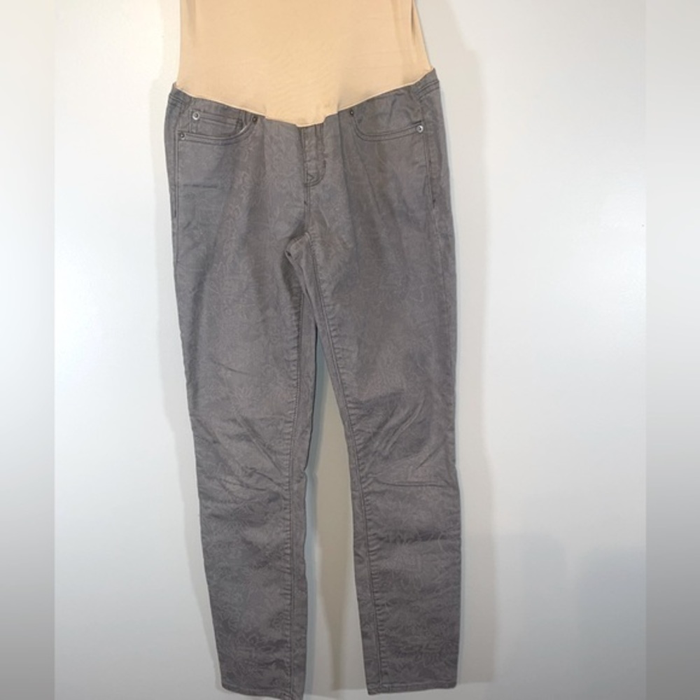 Gap Maternity 1969 Full Panel Always Skinny Floral Jeans size 4/27